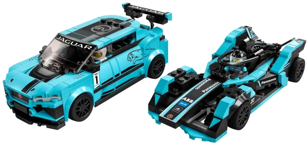 Конструктор LEGO Speed Champions 76898 Formula E Panasonic Jaguar Racing GEN2 car & Jaguar I-PACE eTROPHY УЦЕНКА